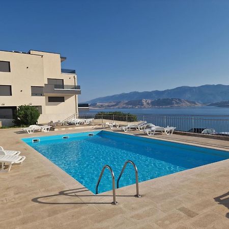Studio Apartma Pag Blue Ocean 1 With Sea View Pag Town Exteriér fotografie