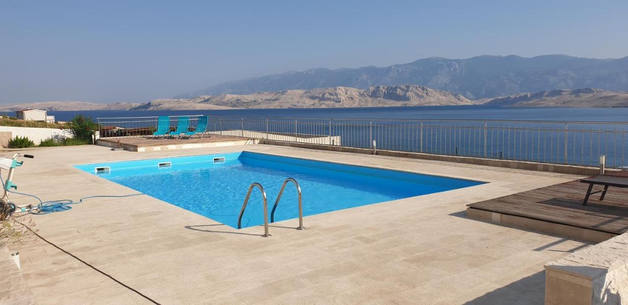 Studio Apartma Pag Blue Ocean 1 With Sea View Pag Town Exteriér fotografie