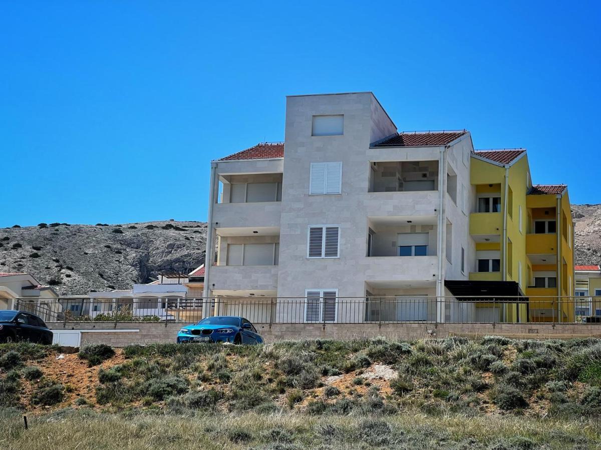 Studio Apartma Pag Blue Ocean 1 With Sea View Pag Town Exteriér fotografie